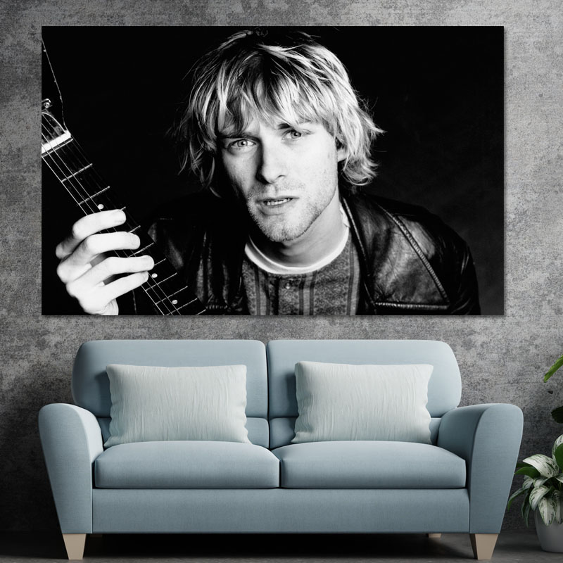 Πίνακας σε καμβά Kurt Cobain